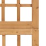 Folding screen/Trellis with 3 solid fir wood panels 121x180.5 cm by vidaXL, Room dividers - Ref: Foro24-316478, Price: 91,37 ...