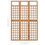 Folding screen/Trellis with 3 solid fir wood panels 121x180.5 cm by vidaXL, Room dividers - Ref: Foro24-316478, Price: 87,99 ...