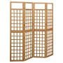 Screen/Trellis with 4 panels solid fir wood 161x180 cm by vidaXL, Room dividers - Ref: Foro24-316479, Price: 93,05 €, Discoun...