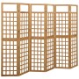 6-panel fir wood screen/trellis 242.5x180 cm by vidaXL, Room dividers - Ref: Foro24-316481, Price: 146,58 €, Discount: %