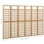 6-panel fir wood screen/trellis 242.5x180 cm by vidaXL, Room dividers - Ref: Foro24-316481, Price: 146,58 €, Discount: %