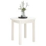 Mesa de centro de madera maciza de pino blanco Ø 45x40 cm de vidaXL, Mesas de centro - Ref: Foro24-822333, Precio: 37,76 €, D...