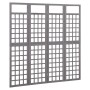 Screen/Trellis with 4 panels gray fir wood 161x180 cm by vidaXL, Room dividers - Ref: Foro24-316487, Price: 92,99 €, Discount: %