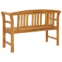 Solid acacia wood garden bench 114 cm by vidaXL, garden benches - Ref: Foro24-316497, Price: 132,48 €, Discount: %