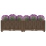 Flower bed 80x40x23 cm polypropylene by vidaXL, Pots and planters - Ref: Foro24-316512, Price: 36,49 €, Discount: %