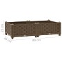 Flower bed 80x40x23 cm polypropylene by vidaXL, Pots and planters - Ref: Foro24-316512, Price: 36,49 €, Discount: %