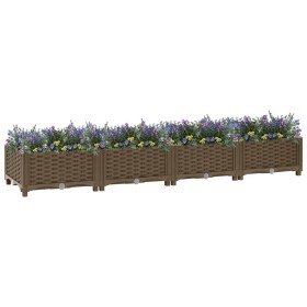 Arriate 160x40x23 cm polipropileno de vidaXL, Maceteros y jardineras - Ref: Foro24-316514, Precio: 53,99 €, Descuento: %