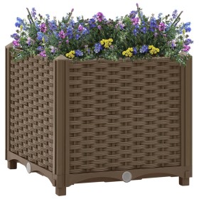 Blumenbeet 40x40x38 cm Polypropylen von vidaXL, Töpfe und Pflanzgefäße - Ref: Foro24-316515, Preis: 32,84 €, Rabatt: %