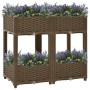 Arriate 80x40x71 cm polipropileno de vidaXL, Maceteros y jardineras - Ref: Foro24-316520, Precio: 63,99 €, Descuento: %