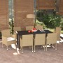 9-piece garden furniture set with beige synthetic rattan cushions by vidaXL, Garden sets - Ref: Foro24-3094990, Price: 683,17...