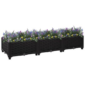 Blumenbeet 120x40x23 cm Polypropylen von vidaXL, Töpfe und Pflanzgefäße - Ref: Foro24-316528, Preis: 49,99 €, Rabatt: %