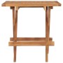 Mesa plegable de jardín madera maciza de teca 50x50x50 cm de vidaXL, Mesas de jardín - Ref: Foro24-315454, Precio: 51,99 €, D...