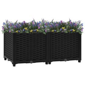 Blumenbeet 80x40x38 cm Polypropylen von vidaXL, Töpfe und Pflanzgefäße - Ref: Foro24-316531, Preis: 49,46 €, Rabatt: %