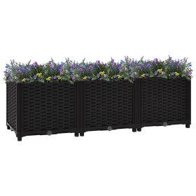 Flower bed 120x40x38 cm polypropylene by vidaXL, Pots and planters - Ref: Foro24-316532, Price: 65,99 €, Discount: %