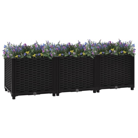 Flower bed 120x40x38 cm polypropylene by vidaXL, Pots and planters - Ref: Foro24-316532, Price: 66,89 €, Discount: %