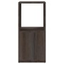 Drehschrank aus grauen und Sonoma-Spanplatten 34,5x34,5x75,5 cm von vidaXL, Bücherregale und Regale - Ref: Foro24-339561, Pre...