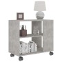 Concrete gray plywood side table 70x35x55 cm by vidaXL, Side tables - Ref: Foro24-802124, Price: 44,81 €, Discount: %