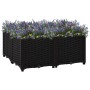 Flower bed 80x80x38 cm polypropylene by vidaXL, Pots and planters - Ref: Foro24-316540, Price: 61,95 €, Discount: %