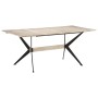 Solid mango wood dining table 180x90x76 cm by vidaXL, Kitchen and dining tables - Ref: Foro24-321688, Price: 219,08 €, Discou...