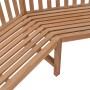 Garden corner bench solid teak wood 185x185x90 cm by vidaXL, garden benches - Ref: Foro24-316625, Price: 491,99 €, Discount: %