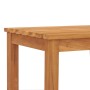 Solid teak wood garden bench 114 cm by vidaXL, garden benches - Ref: Foro24-316626, Price: 142,66 €, Discount: %