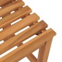 Solid teak wood garden bench 114 cm by vidaXL, garden benches - Ref: Foro24-316626, Price: 142,66 €, Discount: %