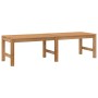 Solid teak wood garden bench 150 cm by vidaXL, garden benches - Ref: Foro24-316627, Price: 169,33 €, Discount: %