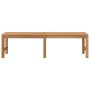 Solid teak wood garden bench 150 cm by vidaXL, garden benches - Ref: Foro24-316627, Price: 169,33 €, Discount: %