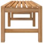 Solid teak wood garden bench 150 cm by vidaXL, garden benches - Ref: Foro24-316627, Price: 169,33 €, Discount: %