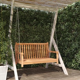 Schaukelbank aus massivem Teakholz, 114 x 60 x 64 cm von vidaXL, Gartenwippen - Ref: Foro24-316628, Preis: 172,26 €, Rabatt: %