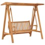 Solid teak wood rocking bench 170 cm by vidaXL, Garden rockers - Ref: Foro24-316629, Price: 723,99 €, Discount: %