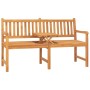 3-seater garden bench with solid teak wood table 150 cm by vidaXL, garden benches - Ref: Foro24-316631, Price: 299,99 €, Disc...