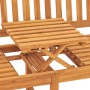 3-Sitzer-Gartenbank mit Tisch aus massivem Teakholz 150 cm von vidaXL, Gartenbänke - Ref: Foro24-316631, Preis: 299,99 €, Rab...