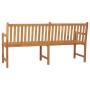 Solid teak wood garden bench 180 cm by vidaXL, garden benches - Ref: Foro24-316632, Price: 307,07 €, Discount: %