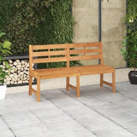 Banco de jardín de madera maciza de teca 150 cm de vidaXL, Bancos de jardín - Ref: Foro24-316635, Precio: 192,99 €, Descuento: %