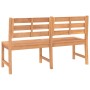 Solid teak wood garden bench 150 cm by vidaXL, garden benches - Ref: Foro24-316635, Price: 194,08 €, Discount: %