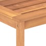 Banco de jardín de madera maciza de teca 150 cm de vidaXL, Bancos de jardín - Ref: Foro24-316635, Precio: 194,08 €, Descuento: %