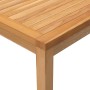 Mesa de comedor de jardín madera maciza de teca 110x110x77 cm de vidaXL, Mesas de jardín - Ref: Foro24-316637, Precio: 253,99...