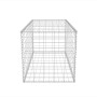 Gabion wall basket galvanized steel 100x50x50 cm by vidaXL, fence panels - Ref: Foro24-142549, Price: 50,99 €, Discount: %