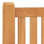 Solid teak wood garden bench 114 cm by vidaXL, garden benches - Ref: Foro24-316638, Price: 313,55 €, Discount: %