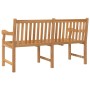 Gartenbank aus massivem Teakholz 150 cm von vidaXL, Gartenbänke - Ref: Foro24-316639, Preis: 294,99 €, Rabatt: %