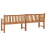 Solid teak wood garden bench 228 cm by vidaXL, garden benches - Ref: Foro24-316640, Price: 494,99 €, Discount: %