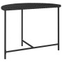 Black synthetic rattan garden table 100x50x75 cm by vidaXL, Garden tables - Ref: Foro24-316652, Price: 64,82 €, Discount: %