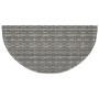 Mesa de jardín de ratán sintético gris 100x50x75 cm de vidaXL, Mesas de jardín - Ref: Foro24-316653, Precio: 53,99 €, Descuen...