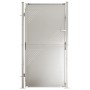 Puerta de jardín de acero inoxidable 100x180 cm de vidaXL, Puertas de jardín - Ref: Foro24-316868, Precio: 208,99 €, Descuent...