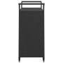 Bar cart with black synthetic rattan drawer 100x45x97 cm by vidaXL, Kitchen and dining carts - Ref: Foro24-316663, Price: 177...