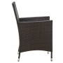 Garden chairs with cushions, 2 units, synthetic brown rattan by vidaXL, Garden chairs - Ref: Foro24-316679, Price: 143,99 €, ...