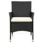 Garden chairs 2 units with black synthetic rattan cushions by vidaXL, Garden chairs - Ref: Foro24-316680, Price: 114,99 €, Di...