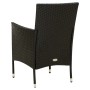 Garden chairs 2 units with black synthetic rattan cushions by vidaXL, Garden chairs - Ref: Foro24-316680, Price: 115,26 €, Di...