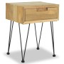 Bedside tables 2 units solid teak 40x30x50 cm by vidaXL, Nightstands - Ref: Foro24-3057527, Price: 147,81 €, Discount: %